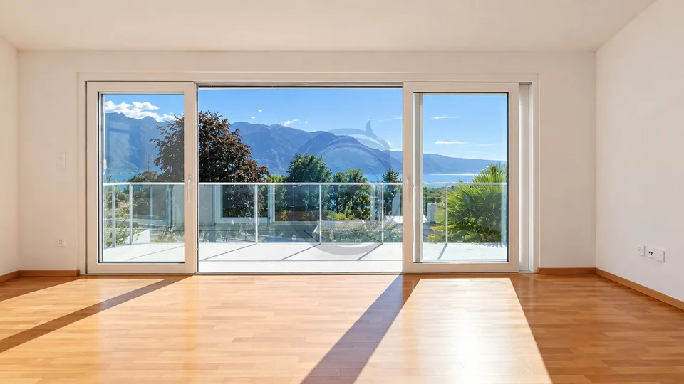 VILLA JUMELÉE AVEC VUE PANORAMIQUE SUR LE LAC ET JARDIN PRIVATIF – photo 8 sur 22