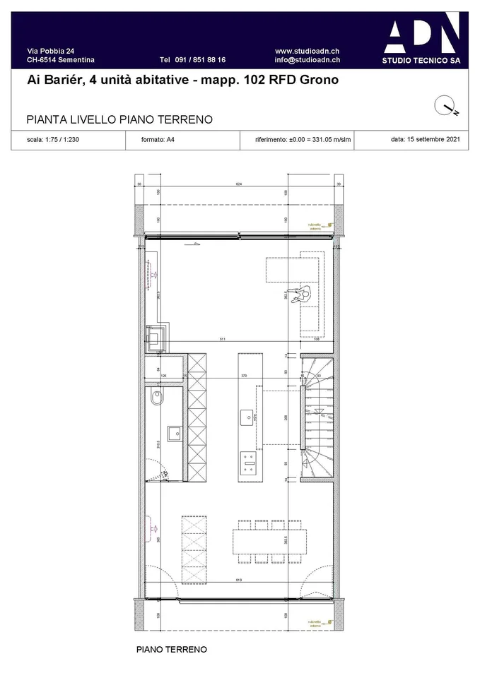 GRONO FOR RENT/SALE, LAST TERRACED HOUSE