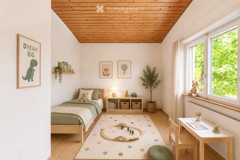 Wohnkomfort in Bösingen 6.5-Zi.-EFH mit Wintergarten – Foto 10 von 12