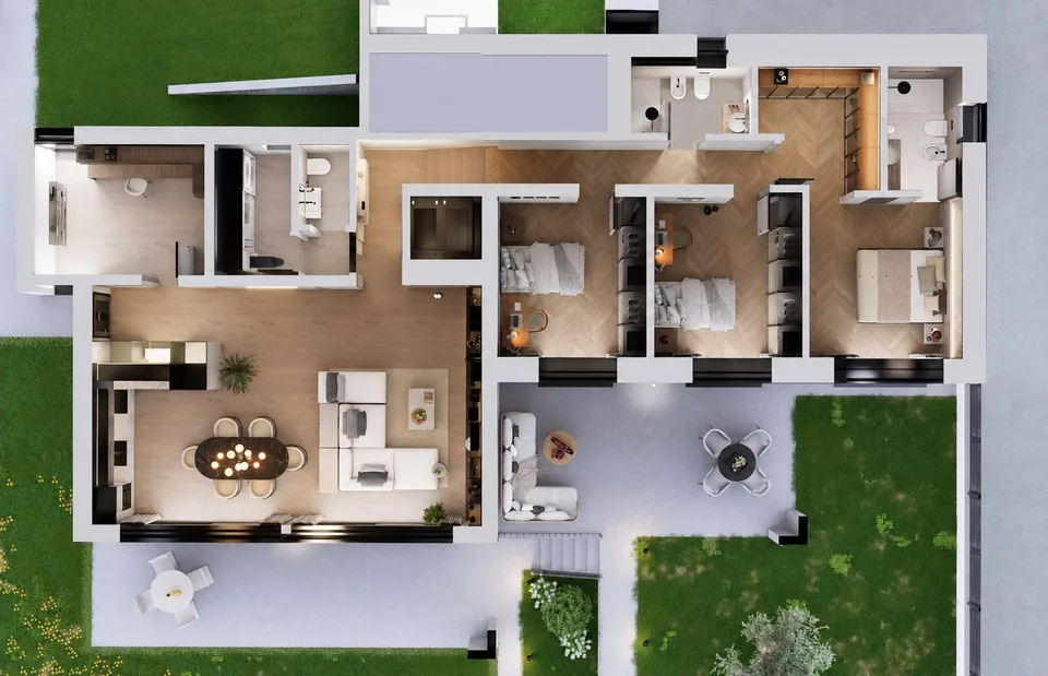 Residenz Le Gemme - Erdgeschosswohnung mit privatem Garten – Foto 23 von 23