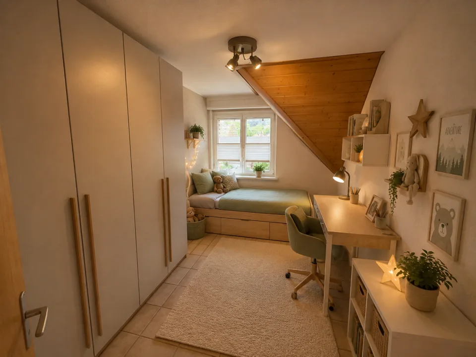 Appartement mansardé confortable avec belle terrasse – photo 5 sur 11