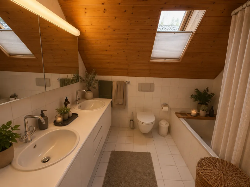 Appartement mansardé confortable avec belle terrasse – photo 8 sur 11