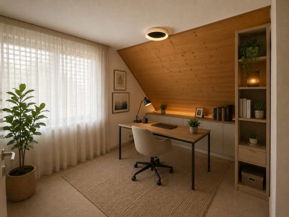 Appartement mansardé confortable avec belle terrasse – photo 6 sur 11