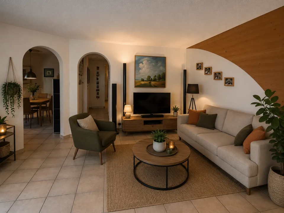 Appartement mansardé confortable avec belle terrasse – photo 2 sur 11