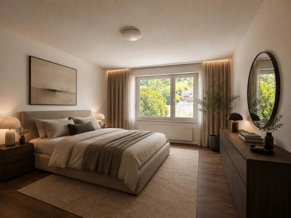 3.5 Zimmer Wohnung in Vitznau – Foto 7 von 12