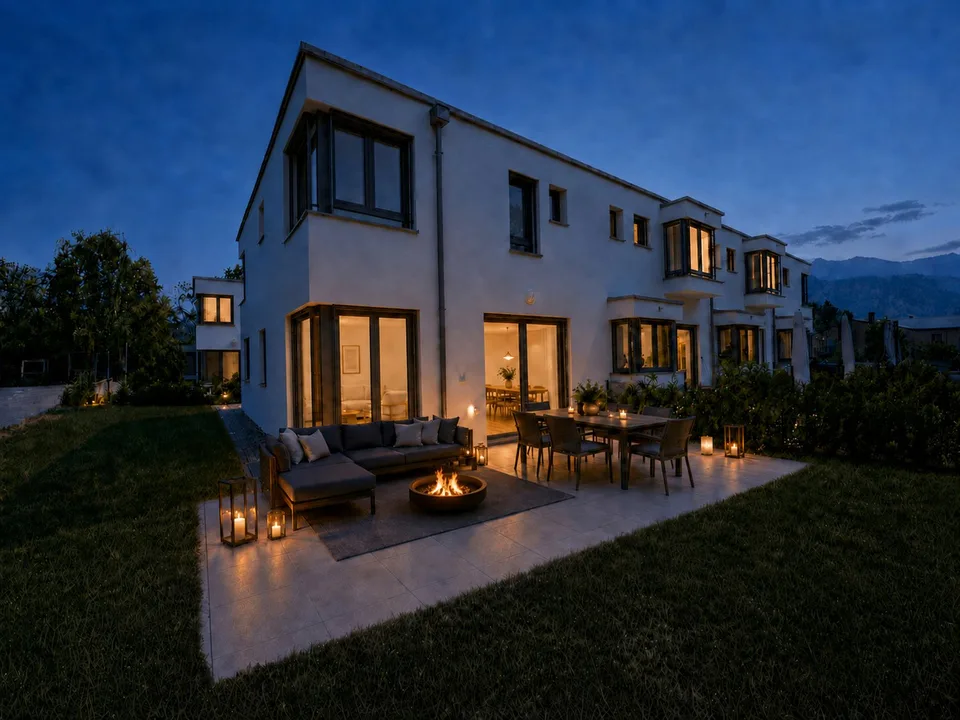 Moderne Neuvilla mit Garten - sofort verfügbar – Foto 3 von 17