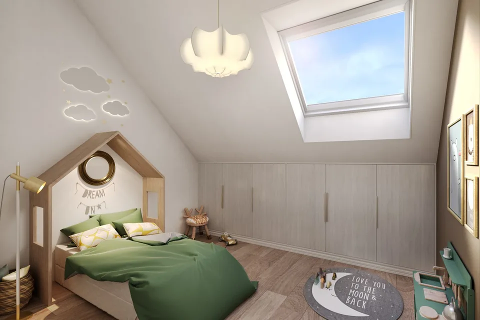 Proche Vevey, nouveau projet de 3 villas de 5.5 pces - vue panoramique – photo 11 sur 12
