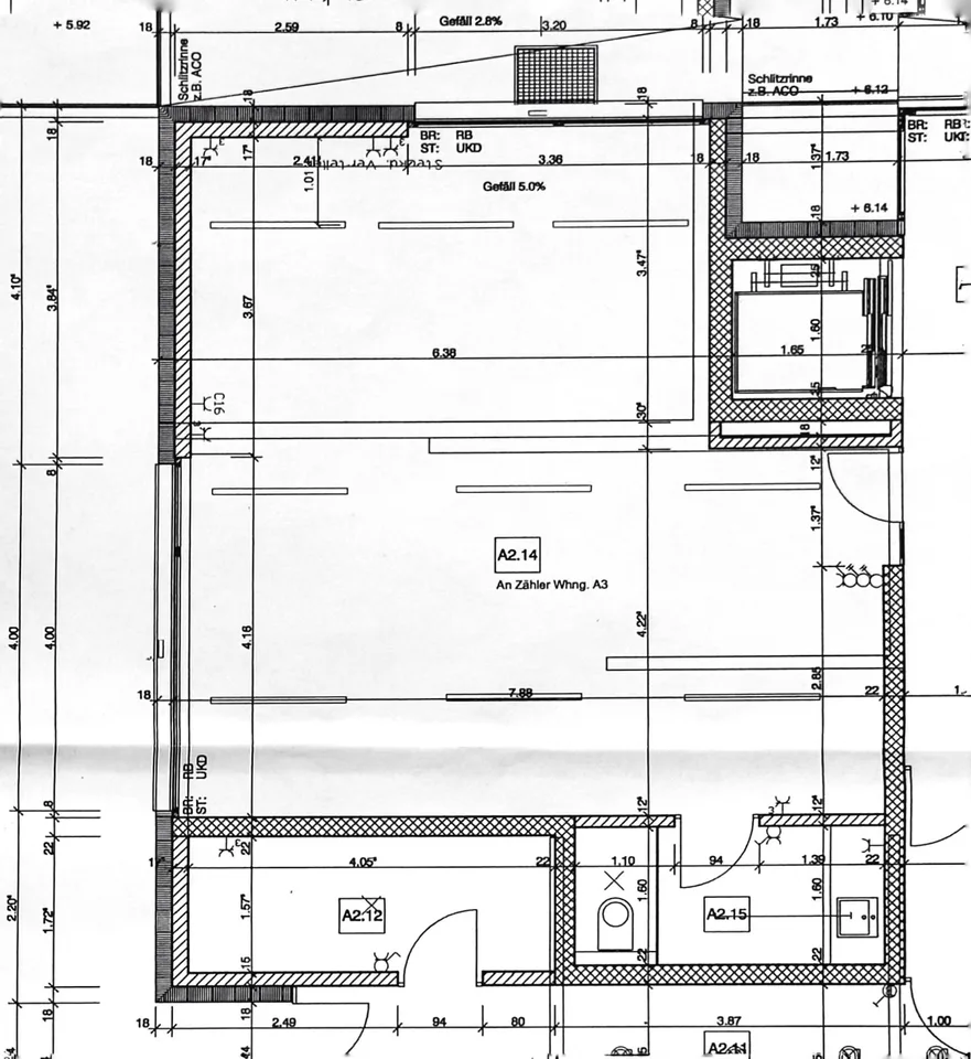 Helles 1-Zimmer-Büro im Erdgeschoss in Mellingen – Foto 7 von 7