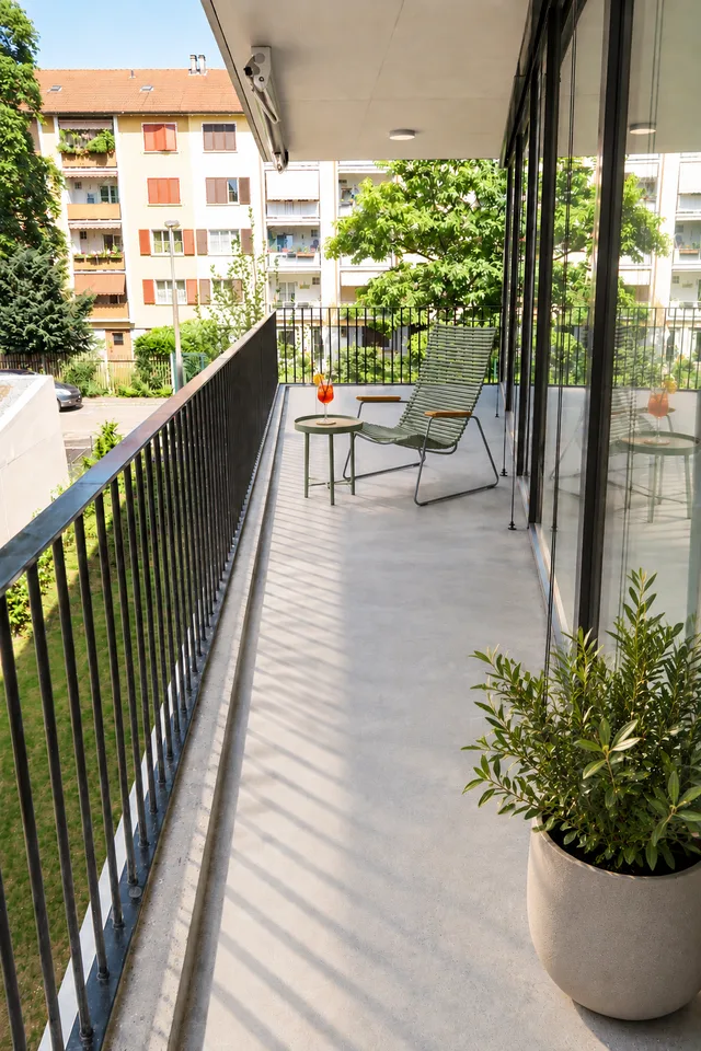 Moderne 3.5-Zimmerwohnung im Iselin-Quartier – Foto 8 von 9