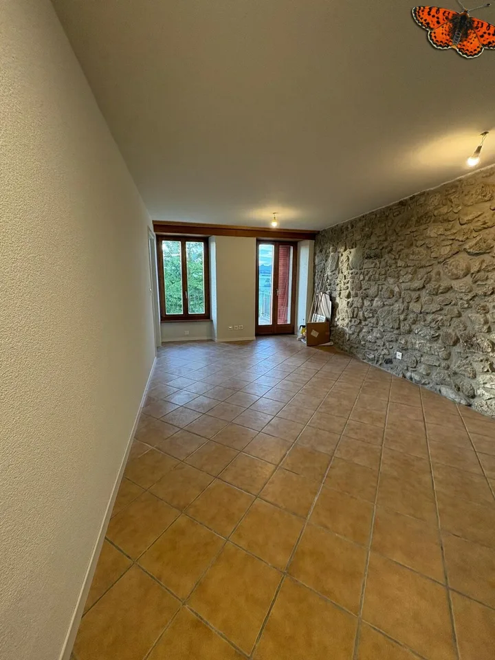 APPARTEMENT DUPLEX DE 2 ½ PIECES A ROMONT !