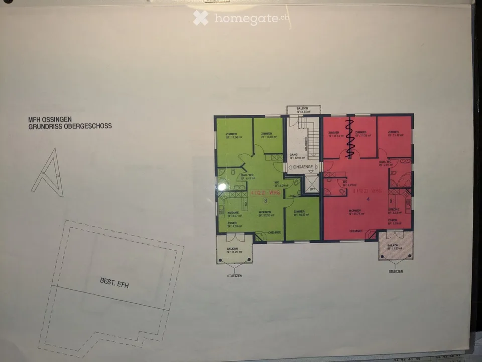 Appartement confortable et entretenu de 3,5 pièces (optionnel 4,5) – photo 8 sur 8