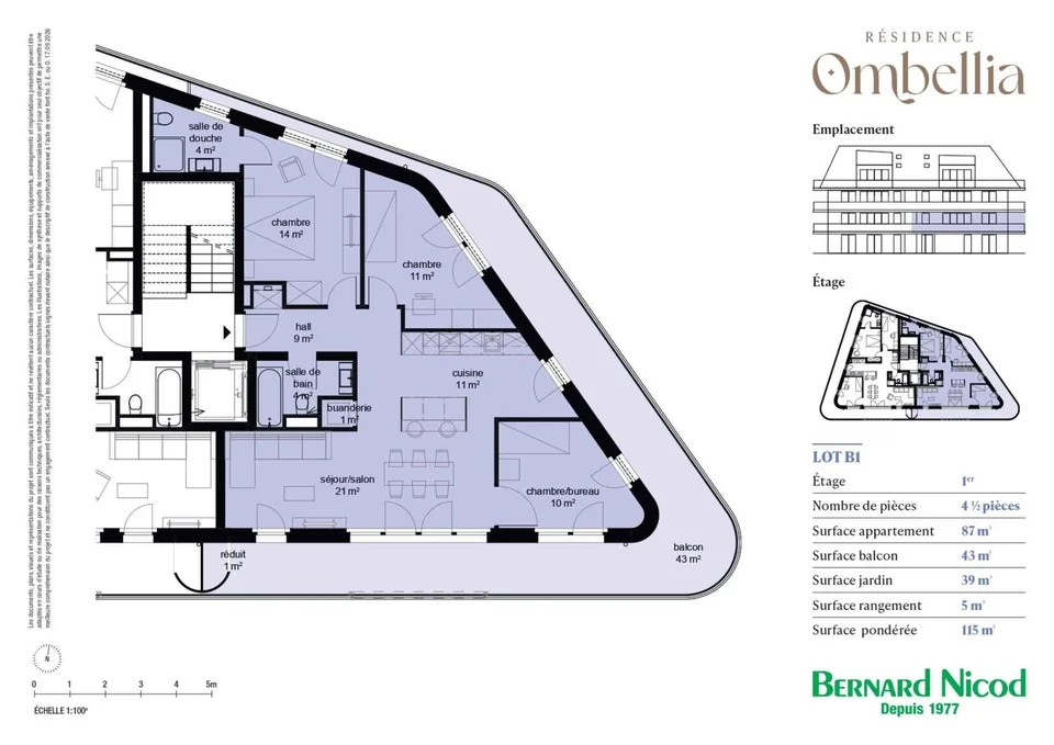 Neue 4.5-Zimmer-Wohnung im 1. Stock mit geräumigem Balkon und privatem Garten – Foto 2 von 6