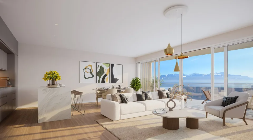 Appartement en rez de jardin de 3.5 pièces à vendre à Lutry – photo 6 sur 8