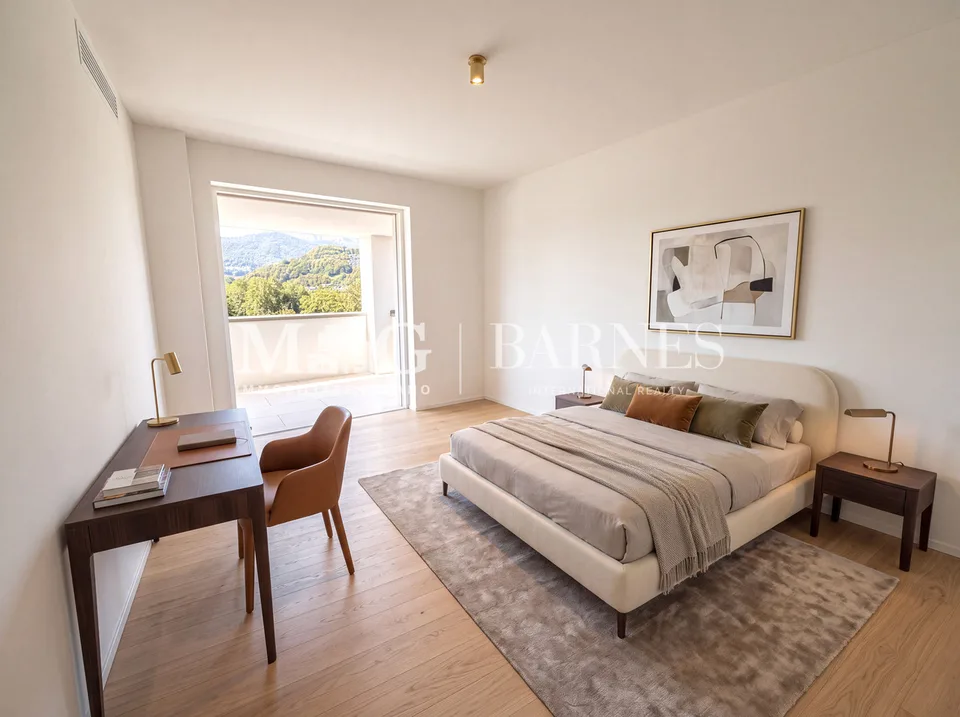 Collina d'Oro: Nuovo attico con 190 m² di terrazze – Foto 6 von 8