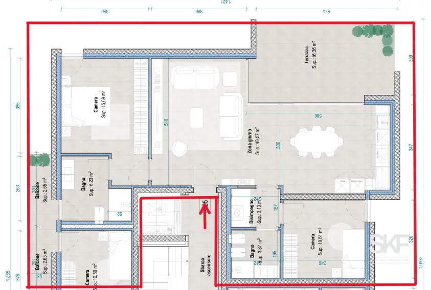 ERSTE VERMIETUNG - NEUE 3.5 ZIMMER MIT GROßER TERRASSE – Foto 6 von 6