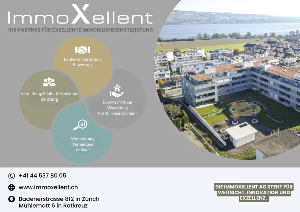 Doppel-Einfamilienhaus - Modernes Wohnen mit Pool und Minergie-Standard – Foto 16 von 16