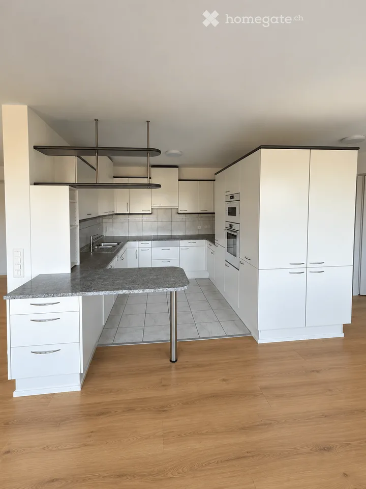 Appartement maisonnette de 5,5 pièces lumineux dans le centre d'Elgg