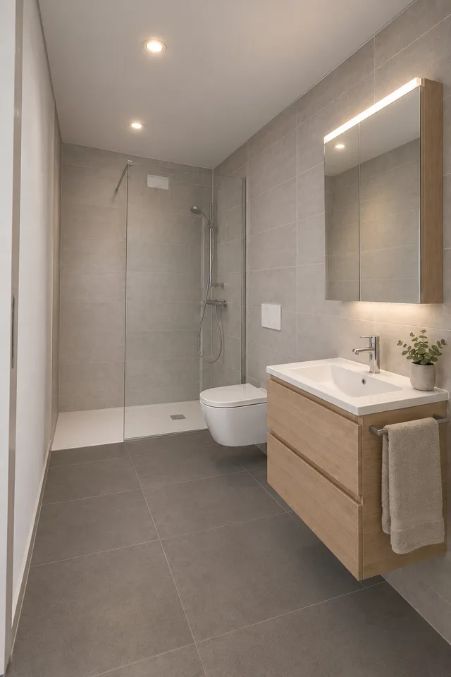 First-time occupancy with plenty of living space and a terrace of approximately 46m² – photo 5 of 9