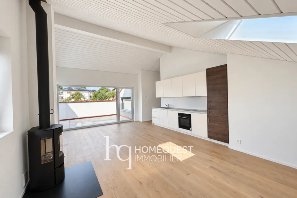 Schönes neues Apartment im Dachgeschoss mit Seeblick – Foto 2 von 12