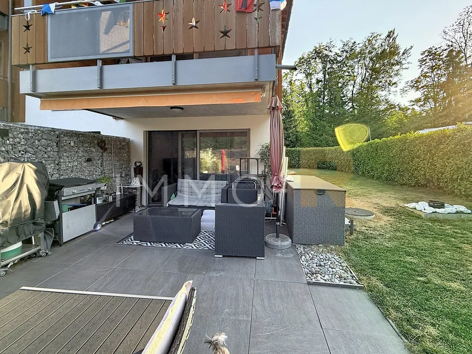Ravissant 3.5pce avec terrasse et jardin – photo 10 sur 14