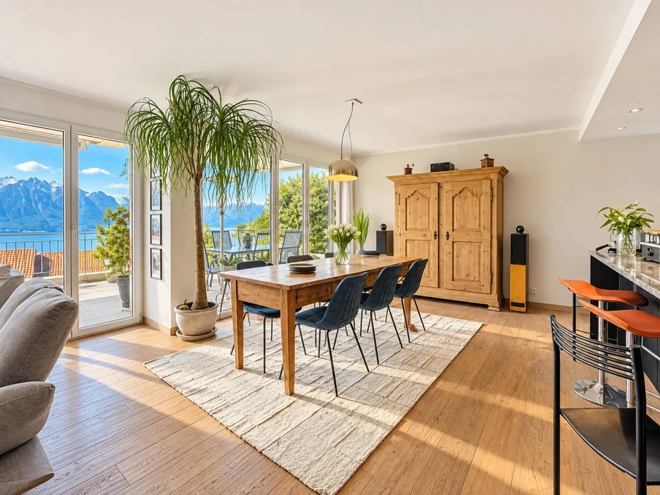 Beautiful 3.5-room apartment with large terrace and breathtaking lake view – photo 2 of 10