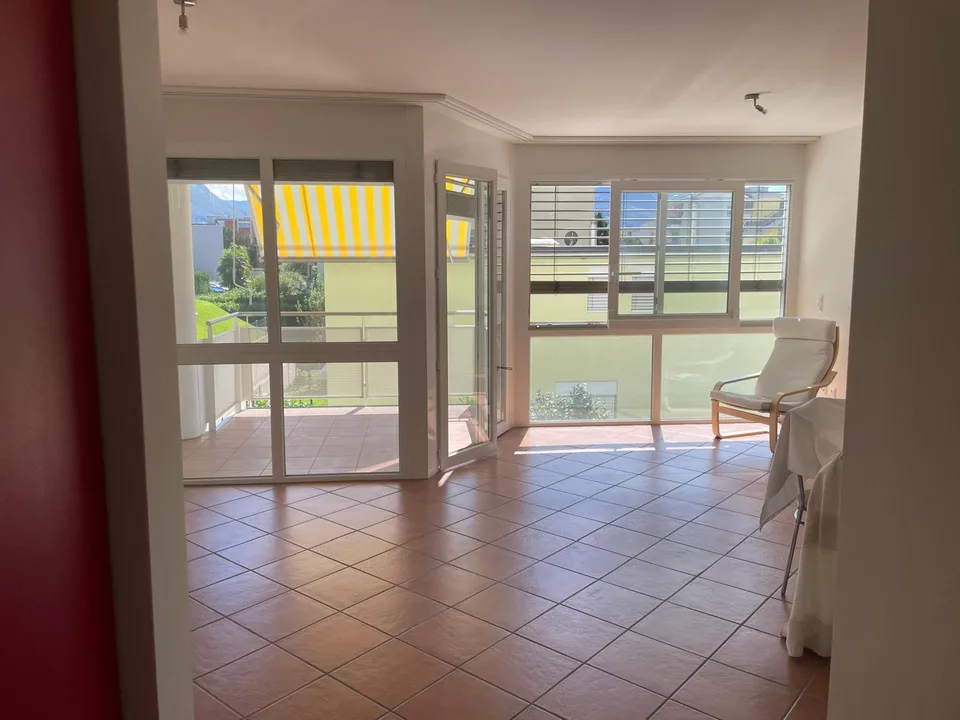 Pregassona – luminoso appartamento di 1 locale con ampio balcone e piscina – foto 14 di 17