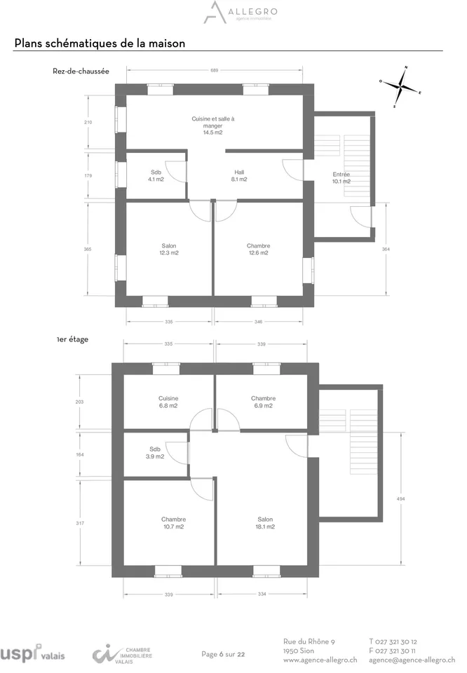 Pramagnon, casa familiare di 230m2 con prato e posti auto esterni – foto 26 di 27