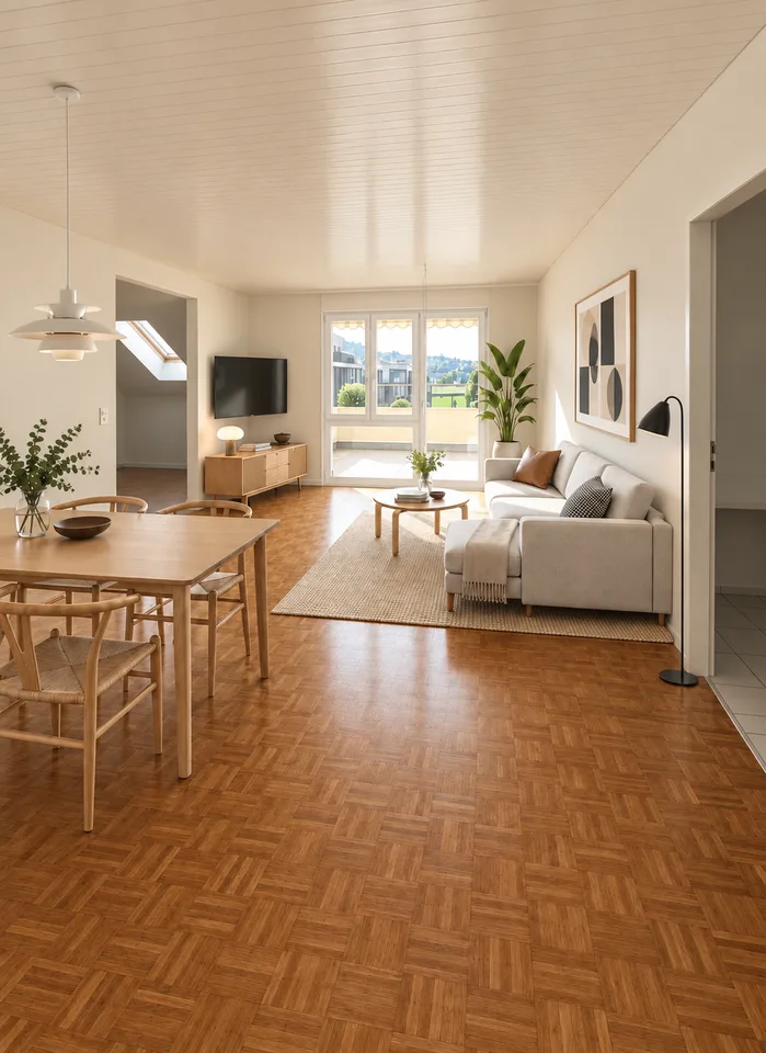 Charmant appartement 3 pièces mansardé à Oftringen – disponible immédiatement !