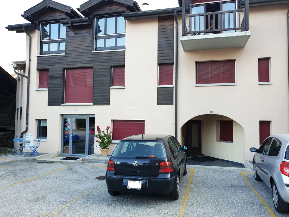 Bramois, monolocale nel centro del villaggio