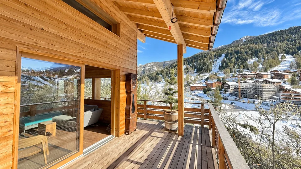 SAISON WINTER 2027 - Chalet mit 4 Zimmern, Balkon und schöner Aussicht auf den Crêt – Foto 7 von 8
