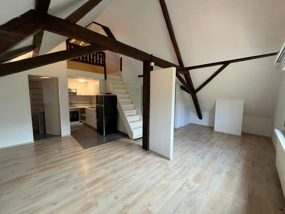 Charmant appartement 2 pièces en mansarde à Ermatingen – disponible immédiatement