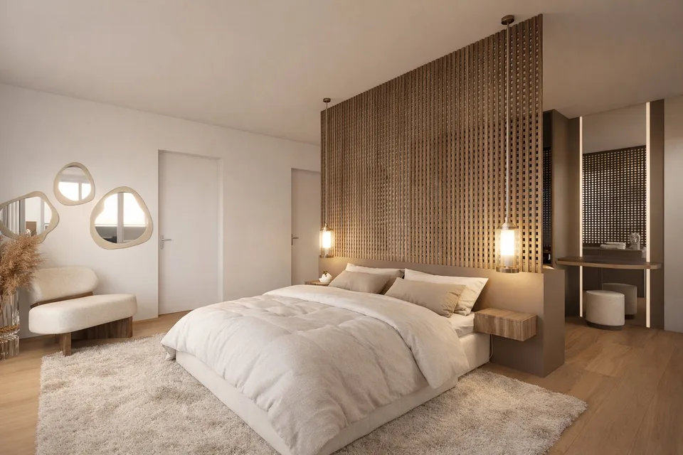 Unique penthouse with rooftop and swimming pool and amazing view on the lake and the Jet d’Eau – photo 10 sur 16