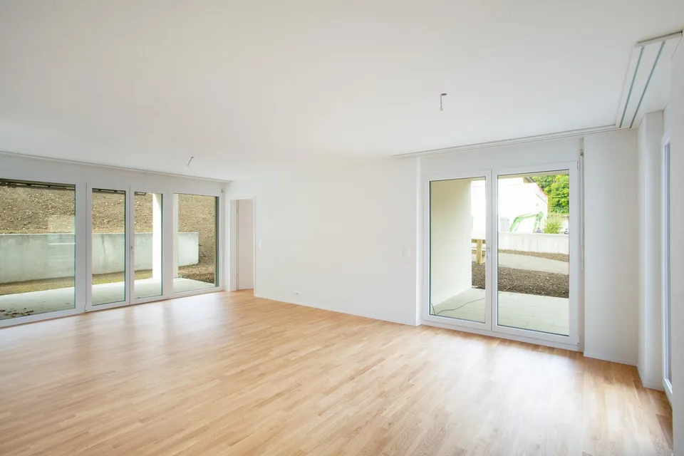 Modern 4.5-room apartment on the ground floor in Thayngen