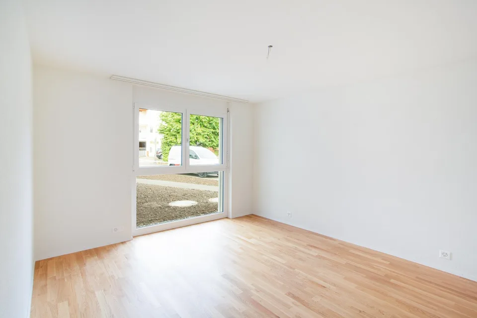 Modern 4.5-room apartment on the ground floor in Thayngen