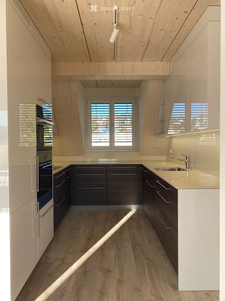 3 1/2 Zimmer-Dachwohnung mit grossem Nebenraum