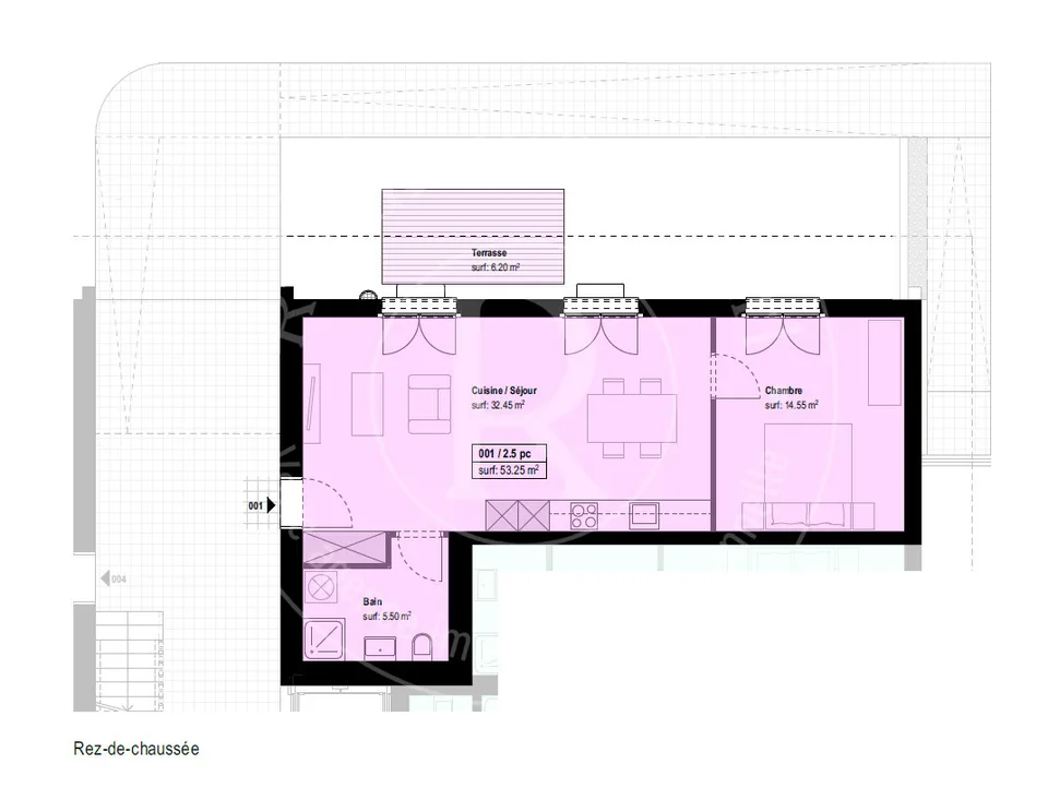 Neues Bauprojekt mit 10 Wohnungen in Berlens – Foto 5 von 5