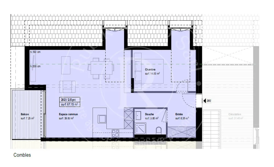 Neues Bauprojekt mit 10 Wohnungen in Berlens – Foto 4 von 5