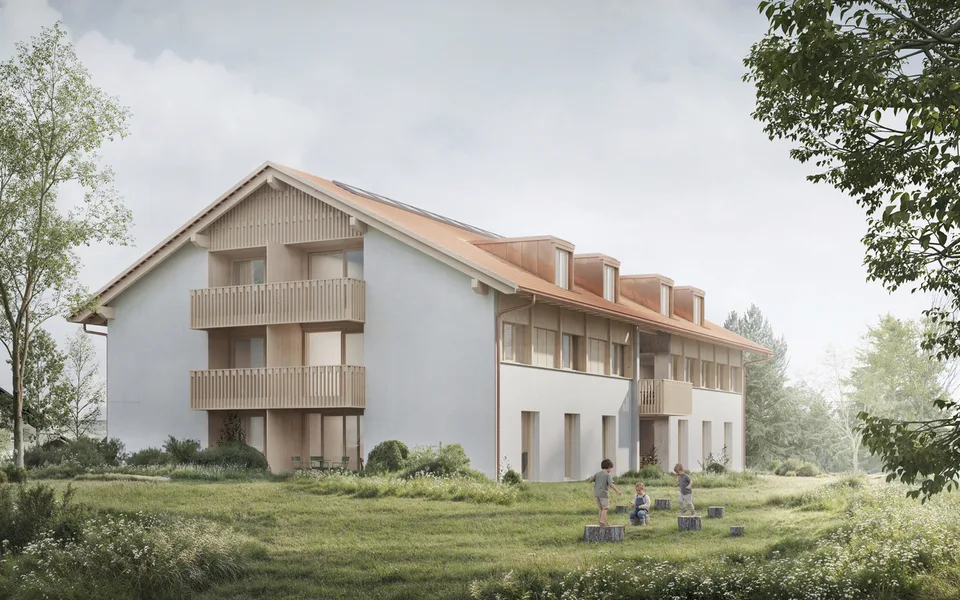 Neues Bauprojekt mit 10 Wohnungen in Berlens – Foto 3 von 6