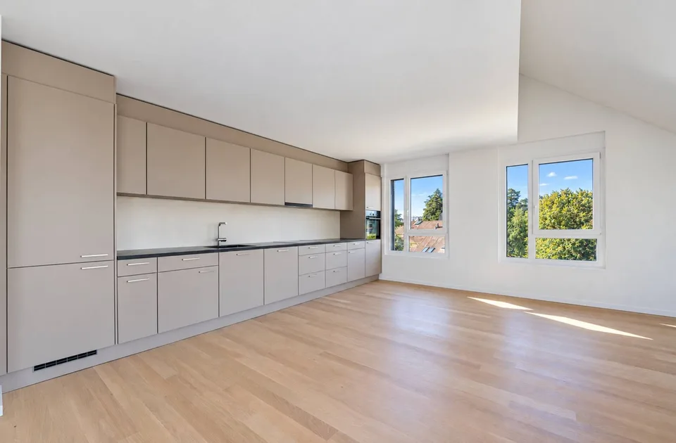 Neuf - Magnifique duplex avec balcon et vue sur le Jura – photo 3 sur 6