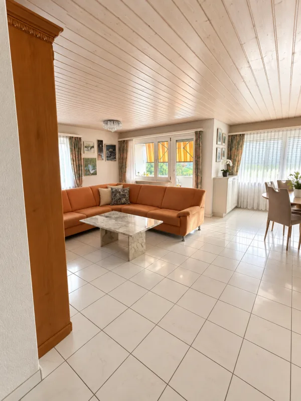 Über den Dächern von Herisau - 4 1/2 Zimmer, Traumterrasse & 2 Garagen – Foto 3 von 14