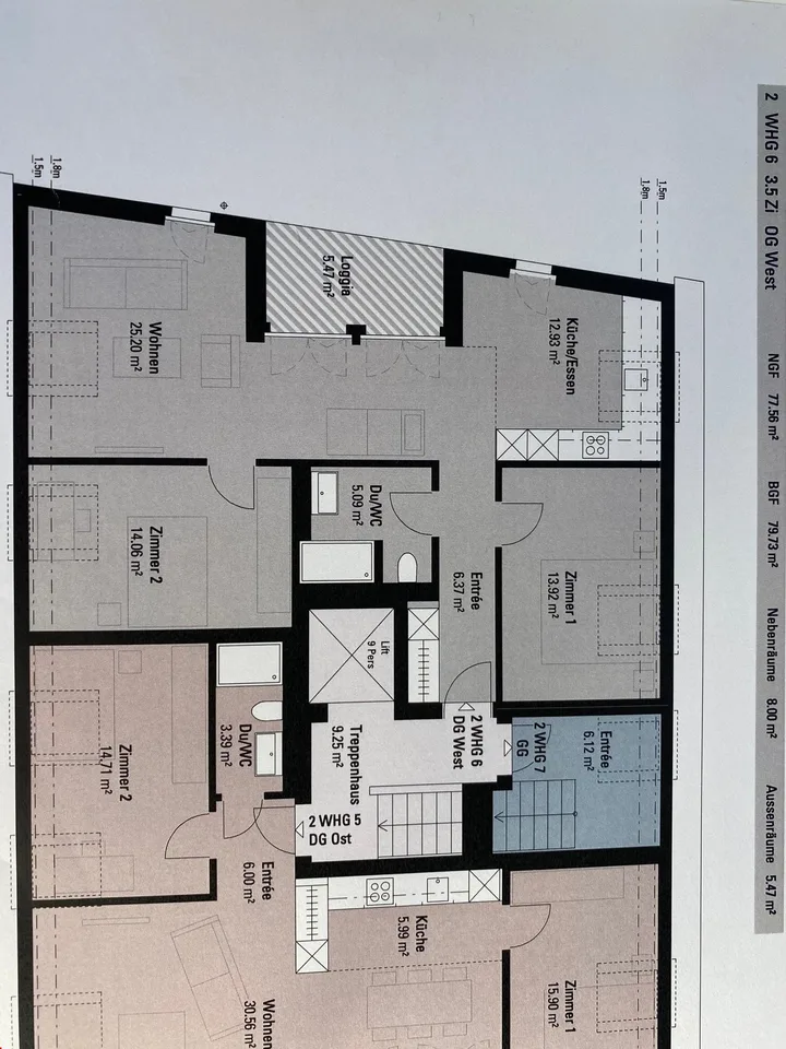 Disponibile dal 1.12./1.1. - Appartamento stylish di 3.5 locali con balcone, garage – foto 19 di 19
