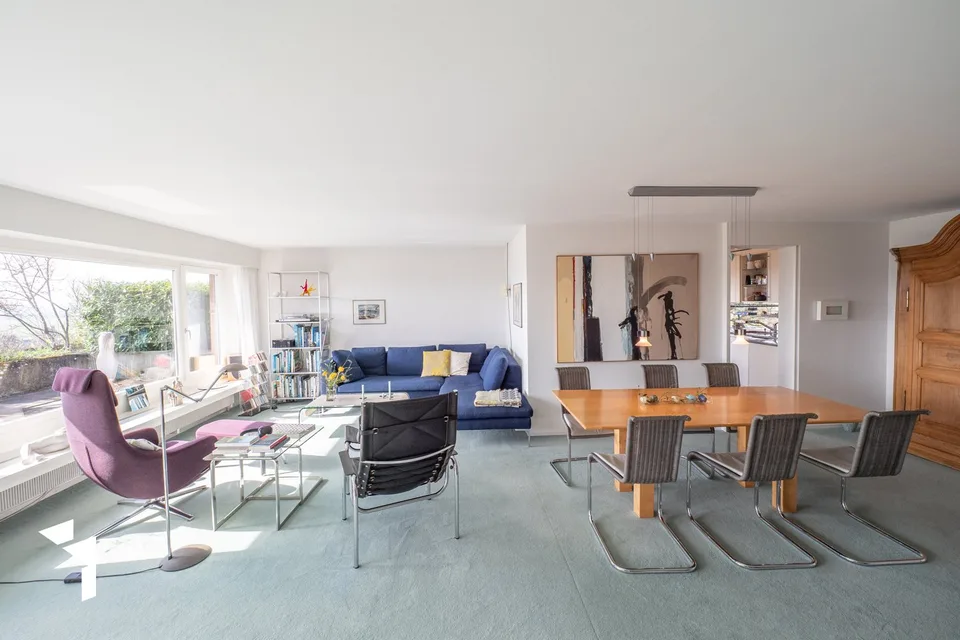 Fehr Immobilier - Appartement en terrasse de 5,5 pièces avec vue magnifique – photo 3 sur 13