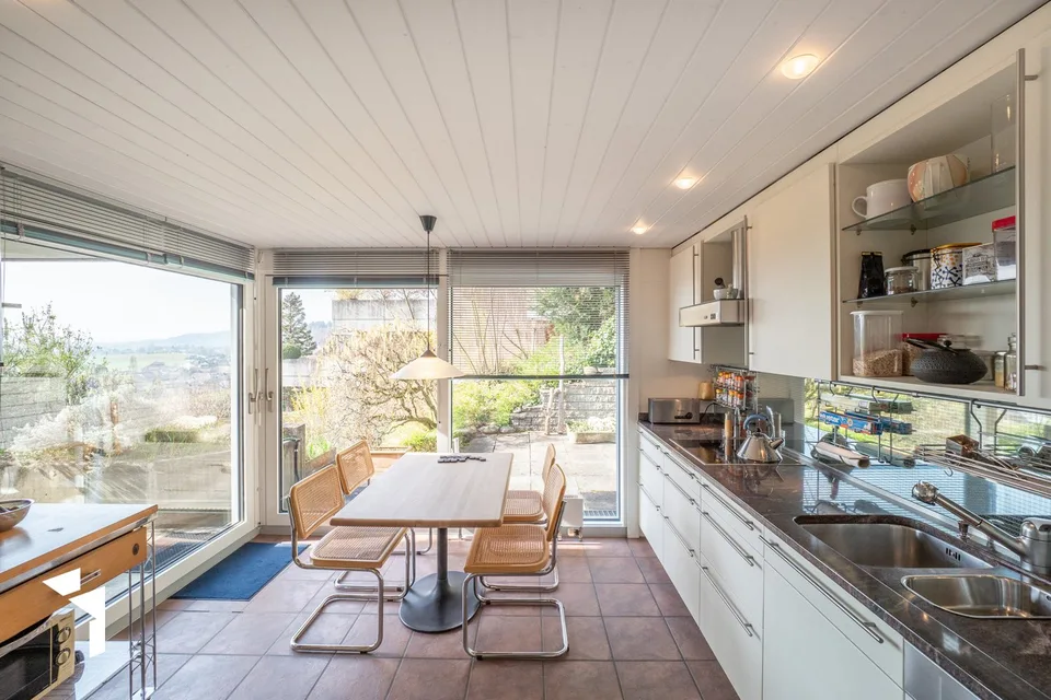 Fehr Immobilier - Appartement en terrasse de 5,5 pièces avec vue magnifique – photo 4 sur 13