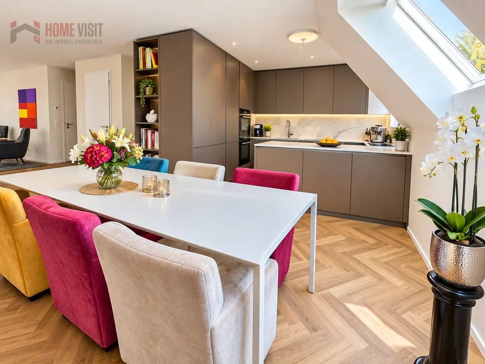 174 m² di sogno - maisonette in attico esclusiva a Rifferswil – foto 5 di 27
