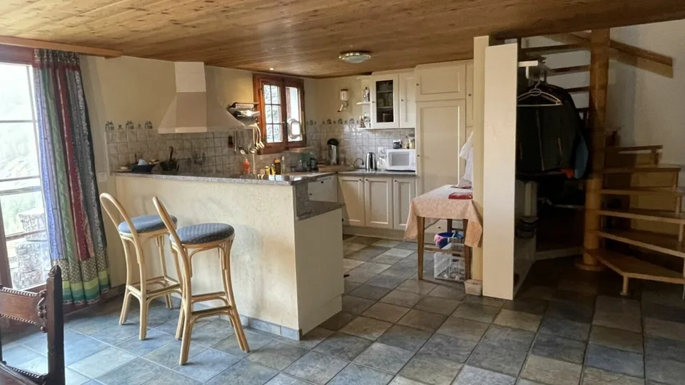 Casa vallesana rustica nel villaggio di Bodmen a Saas-Fee. – foto 8 di 22