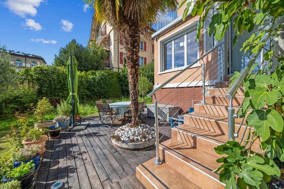 Meravigliosa casa indipendente di 9,5 locali con giardino ? Losanna sotto la stazione – foto 11 di 11