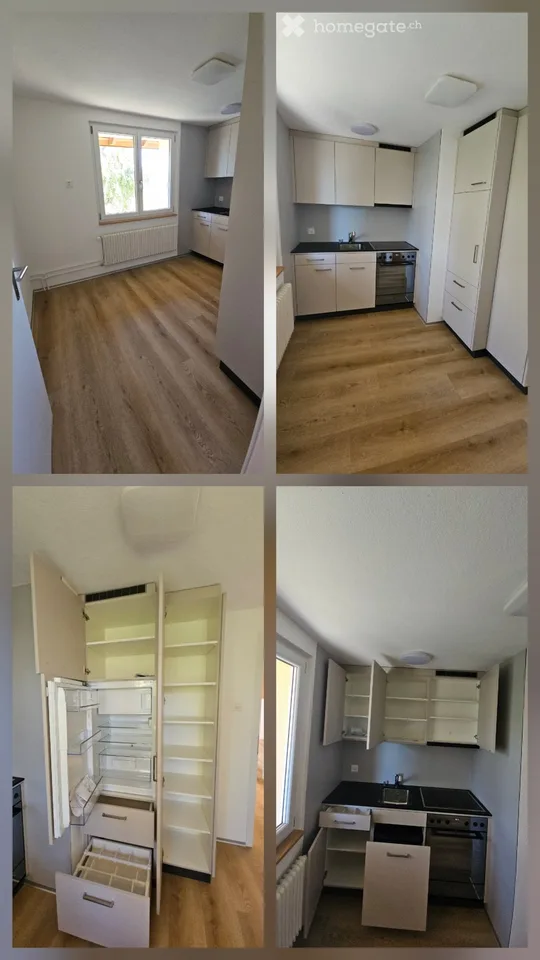 3 Zimmerwohnung mit brandneuen Böden, Küche und Badezimmer! – Foto 5 von 5