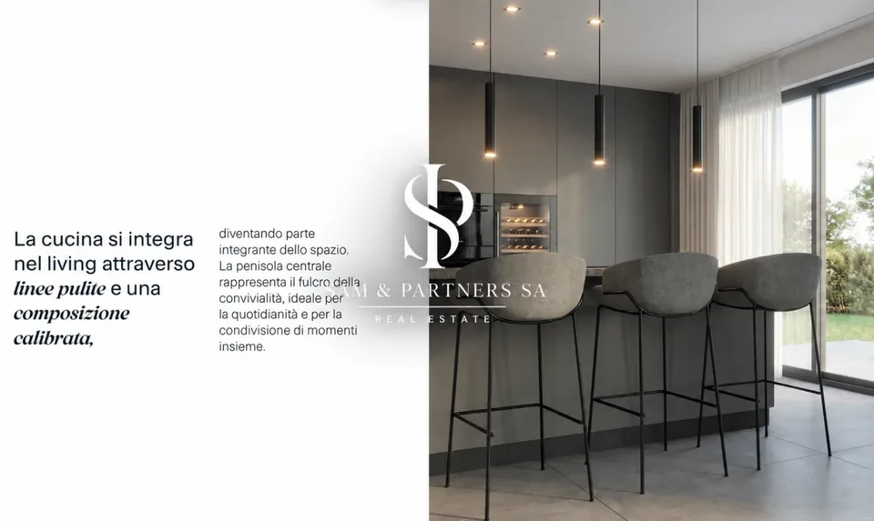 L'eleganza di abitare con vista lago – foto 4 di 13