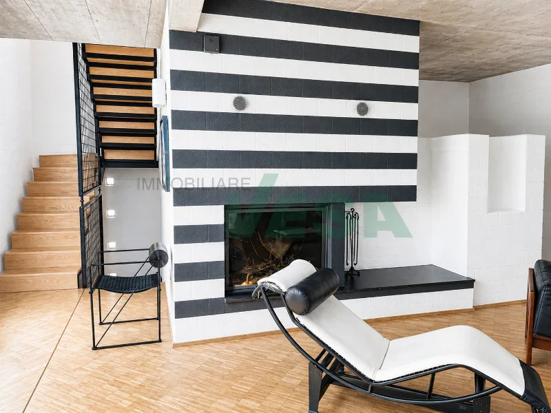 Iconica villa "Casa Rotonda" firmata Mario Botta con bel giardino – Foto 8 von 13