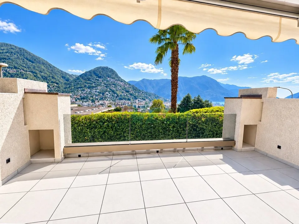 Moderno e luminoso appartamento 2 locali con splendida vista lago – foto 8 di 11